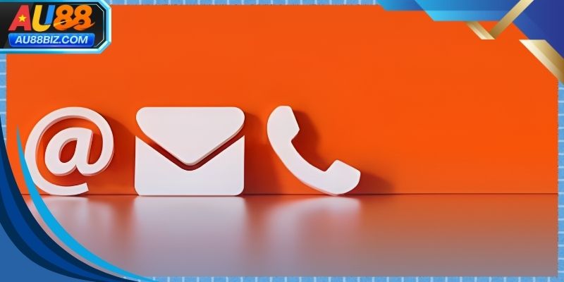 Giao diện liên hệ AU88 hỗ trợ đa kênh với tốc độ phản hồi nhanh